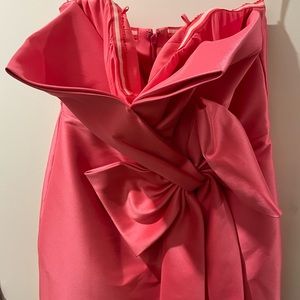 SOLD OUT Badgley Mischka Pink Bow Dress NWT Size 8